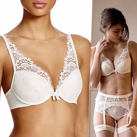 Simone Perele Underwire Lace Bra 34D NWOT